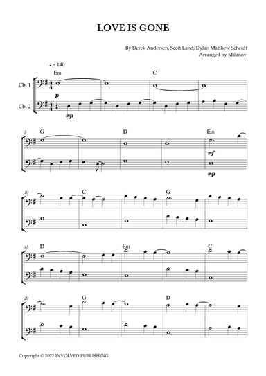 Love Is Gone (arr. Milanov)