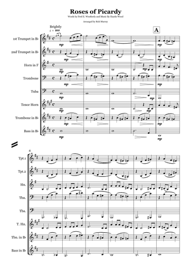 Roses of Picardy (arr. Rob Murray)