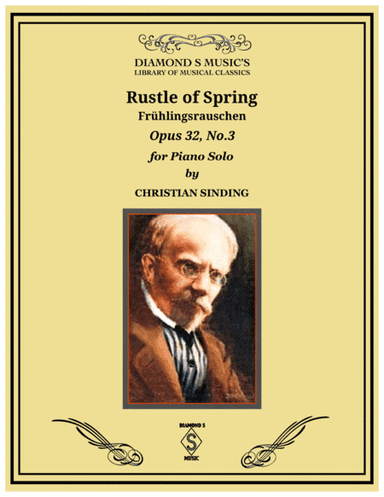 RUSTLE OF SPRING (Frülingsrauchen Op. 32 No.3) by CHRISTIAN SINDING - PIANO SOLO (arr. Diamond S Music)
