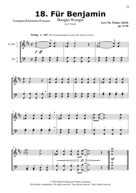 For Benjamin (from Brass Pop Romanticists)