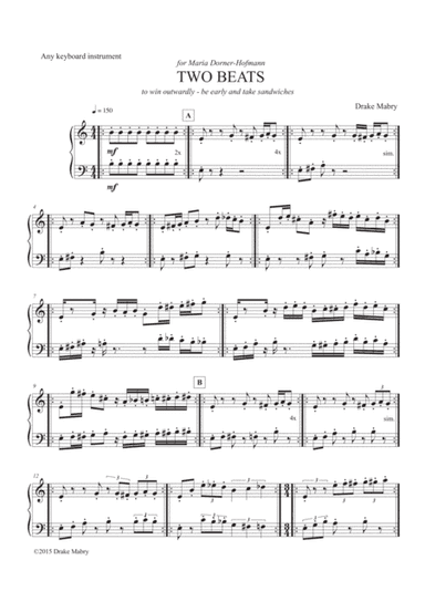 TWO BEATS (keyboard)