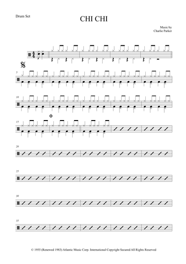 Chi Chi (arr. The Sheet Music Library)