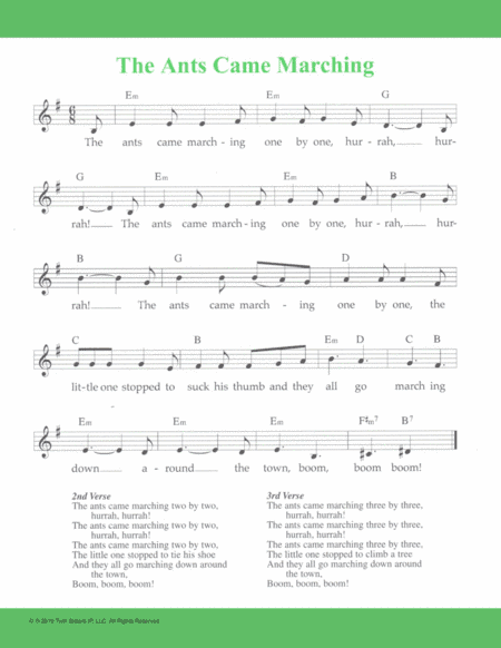 The Ants Came Marching (arr. Hal Wright)