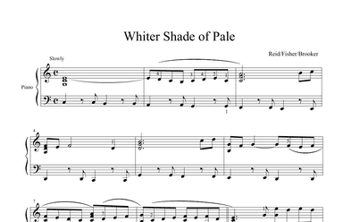 A Whiter Shade Of Pale (arr. Michael)