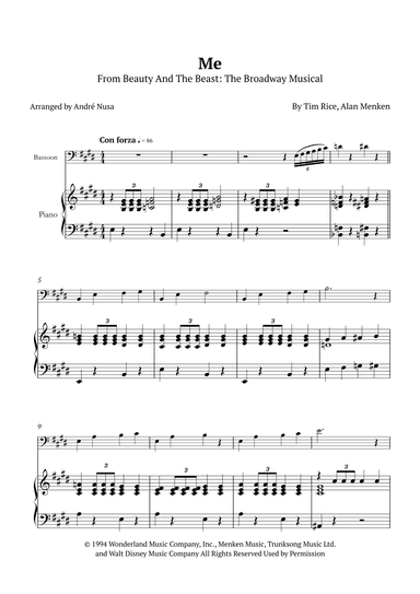 Me (arr. André Nusa)