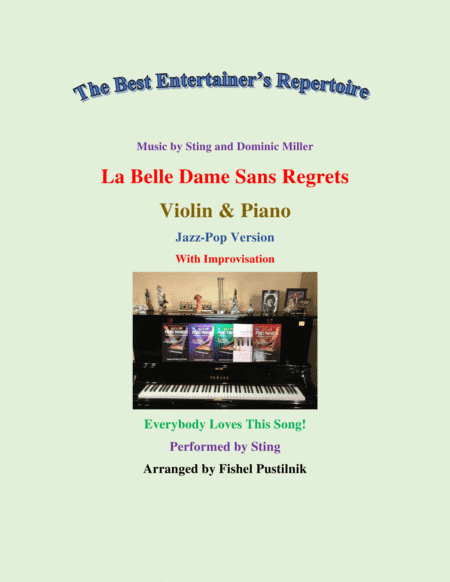La Belle Dame Sans Regrets (arr. Fishel Pustilnik)