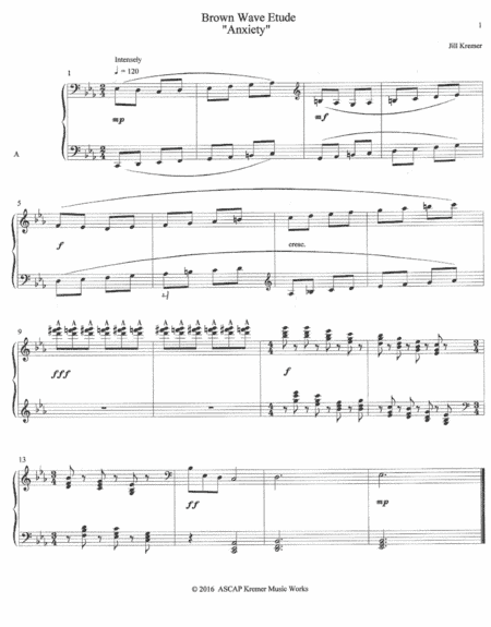 Wave Etude "Anxiety"