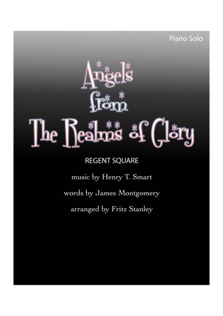 Angels from the Realms of Glory - Piano Solo (arr. Fritz Stanley)