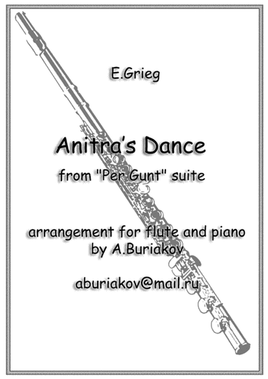 Anitra's Dance from "Per Gunt" suite (flute) (arr. Andrey Buriakov)