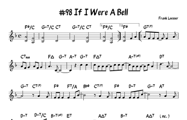 If I Were A Bell (arr. John Fries)