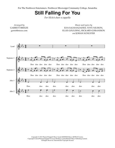 Still Falling For You (arr. Garrett Breeze)