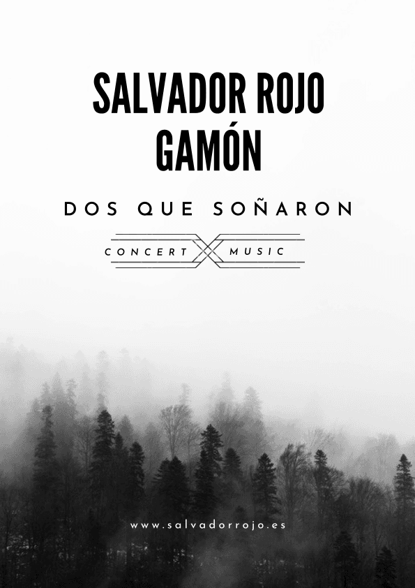 Dos que Soñaron - Score Only