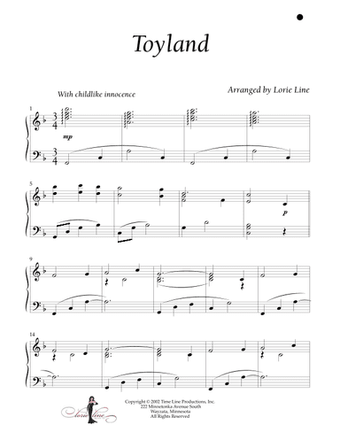 Toyland Victor Herbert Pd (arr. Lorie Line)