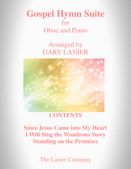 GOSPEL HYMN SUITE (For Oboe & Piano with Score & Oboe Part) (arr. Gary Lanier)