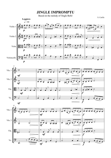 Jingle Impromptu (Based on 'Jingle Bells')