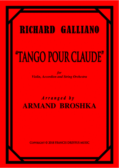 Tango Pour Claude (arr. Armand Broshka)