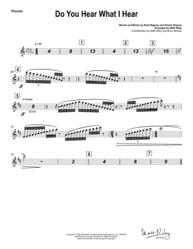 Do You Hear What I Hear (arr. www.mattrileymusic.com)