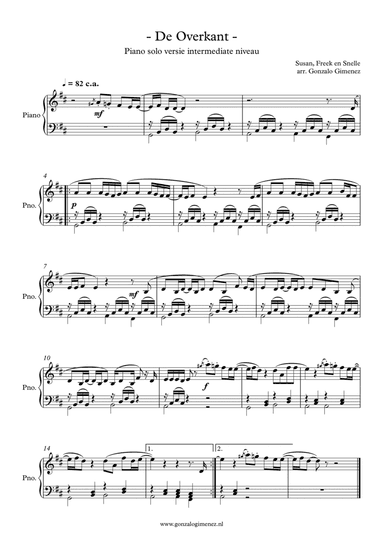 De Overkant (arr. Gonzalo Gimenez)