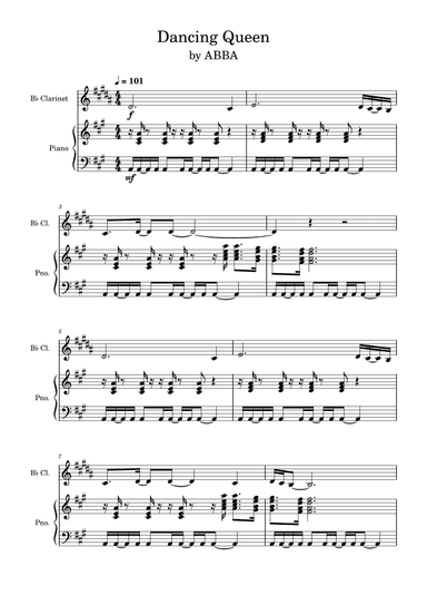 Dancing Queen (arr. Anya Alston)