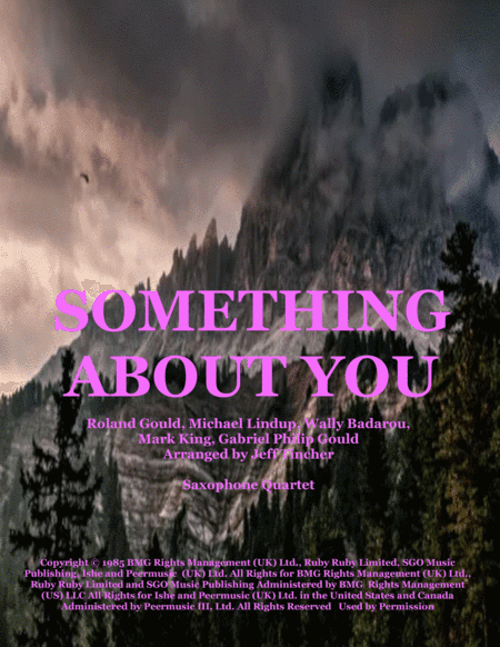 Something About You (arr. Jeff Tincher)