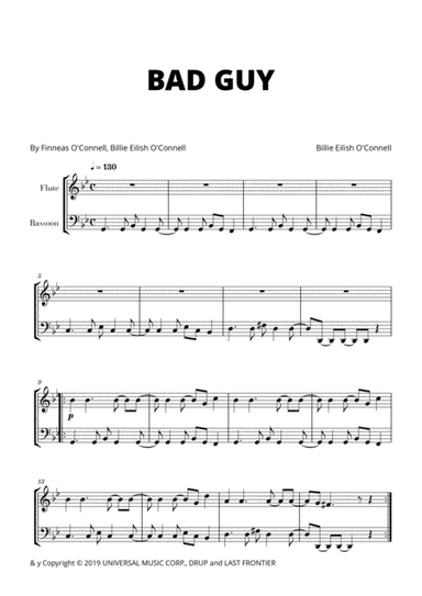Bad Guy (arr. Cadenza Editions)