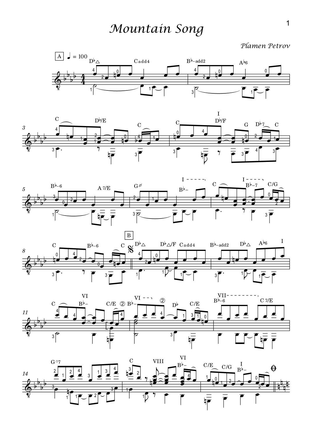 Mountain Song