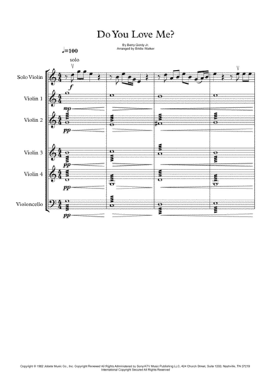 Do You Love Me (arr. Bridie Walker)