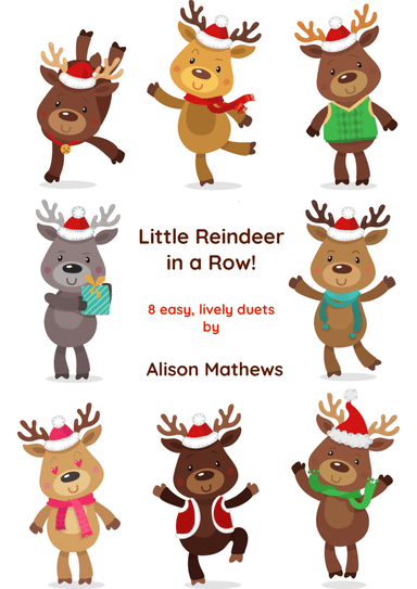 Little Reindeer in a Row!