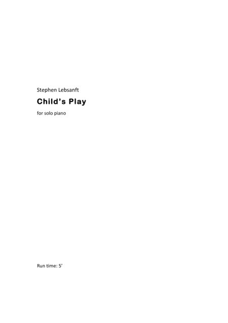 Child's Play