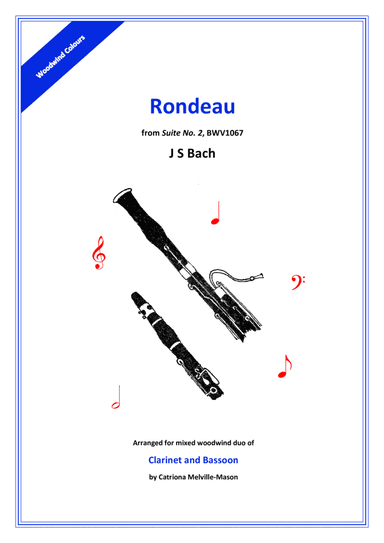 Rondeau from Suite No. 2 (Clarinet & Bassoon Duet) (arr. Catriona Melville-Mason)