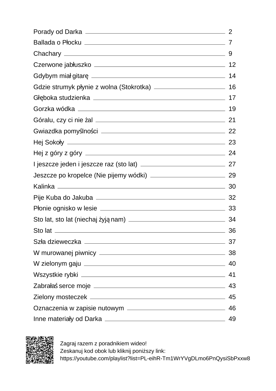 Polish Folk Sheet Music Collection - 24 Songs [HARD] (arr. Darek)