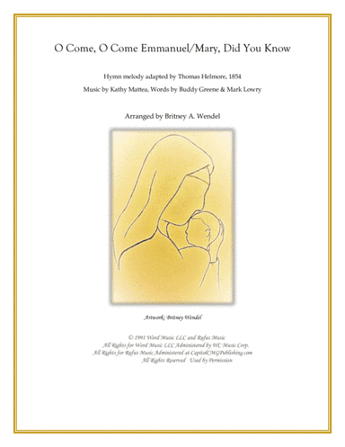 Mary, Did You Know? (arr. Britney A. Wendel)