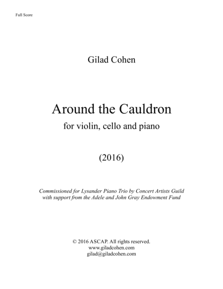 Around the Cauldron