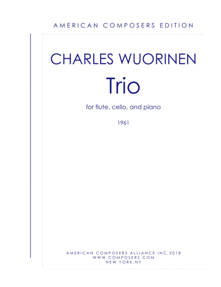 [Wuorinen] Trio