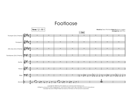 Footloose (arr. Matt Amy)