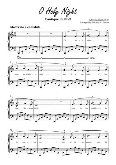 O Holy Night (arr. Michela A. Pinner)