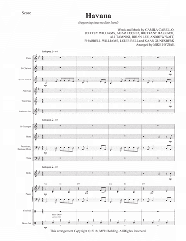 Havana (arr. Mike Hyziak)