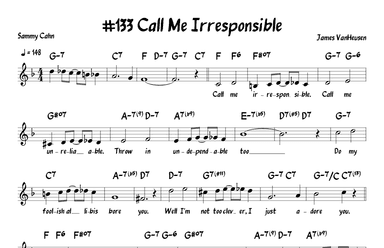 Call Me Irresponsible (arr. John Fries)