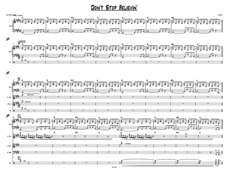 Don't Stop Believin' (arr. Steve Hoover)