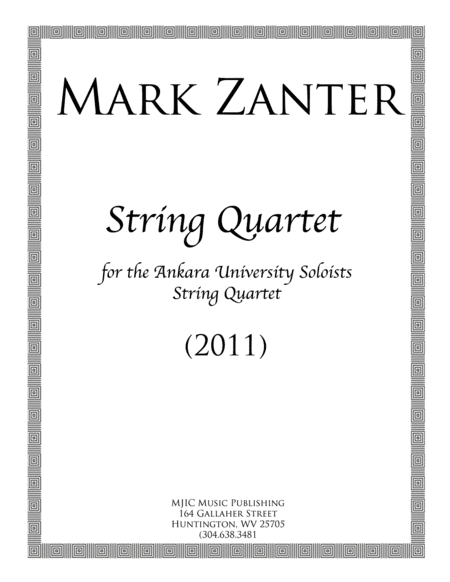 String Quartet (2011)