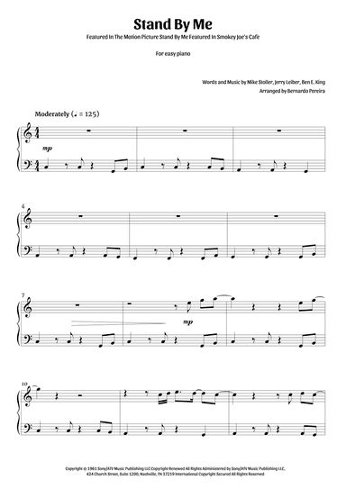 Stand By Me (arr. Bernardo Pereira)