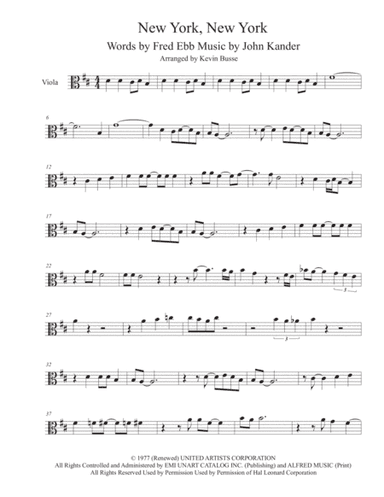Theme From "New York, New York" (arr. Kevin Busse)