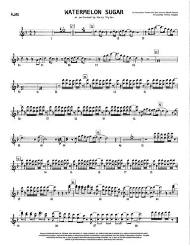 Watermelon Sugar (arr. Thomas Ruggieri)