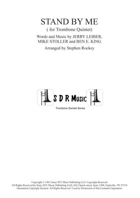 Stand By Me (arr. Stephen Rockey)