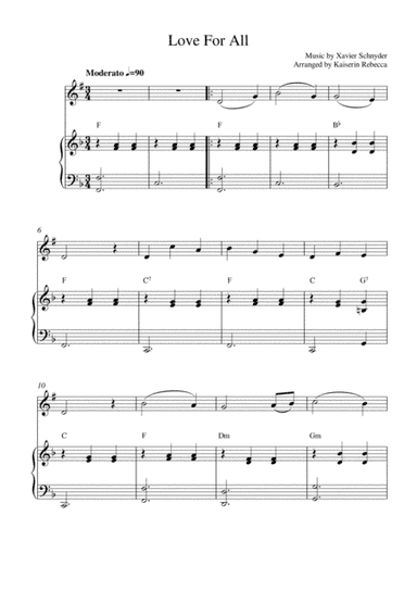 Love For All (arr. Kaiserin Rebecca)