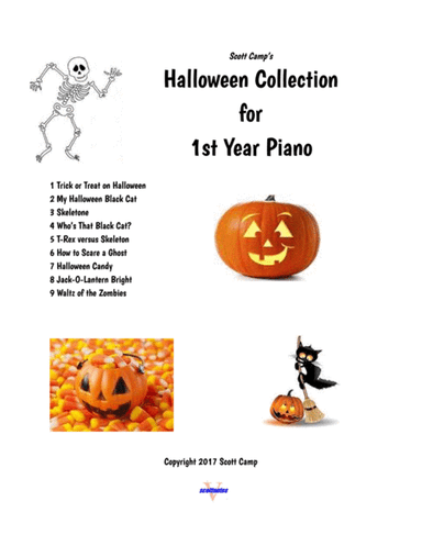 Best Halloween Collection for First Year Piano