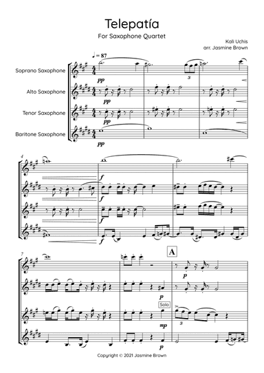 Telepatia (arr. Jasmine Brown)