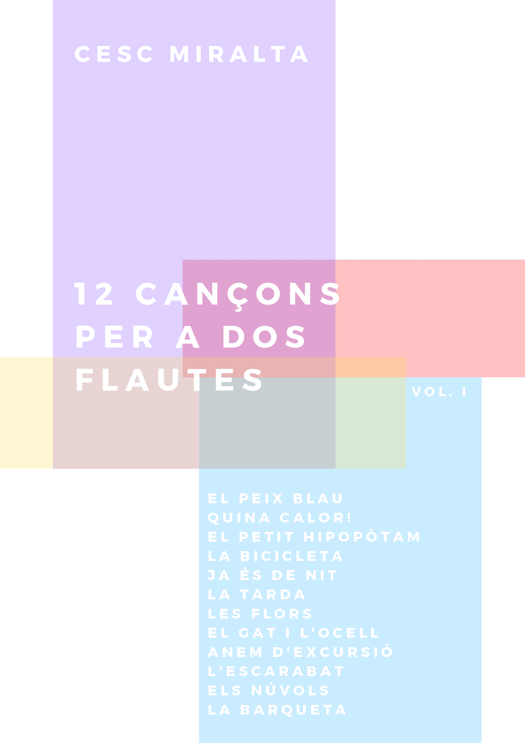 12 Canc¸ons per a Dos Flautes Vol I