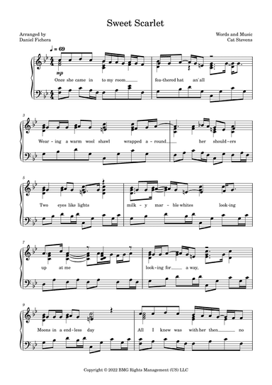 Sweet Scarlet (arr. Daniel Fichera)