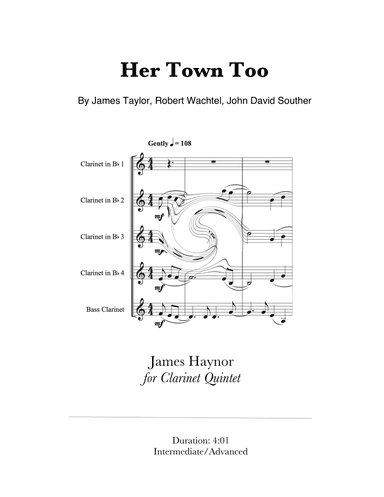 Her Town Too (arr. James Haynor)